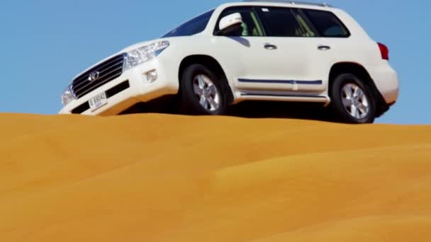 Fora de estrada deserto Safari, Dubai — Vídeo de Stock