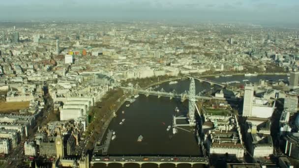 Casas del Parlamento en Londres — Vídeos de Stock