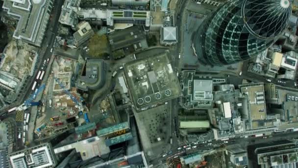 Le bâtiment Gherkin à Londres, Royaume-Uni — Video