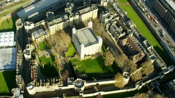 Torre de Londres, Inglaterra, Reino Unido — Vídeo de stock