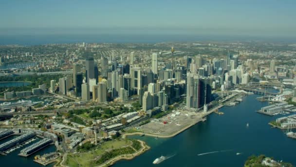 Paisagem urbana de sydney, Austrália — Vídeo de Stock