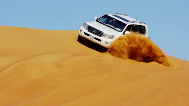 Off Road sivatagi szafari, Dubai — Stock videók