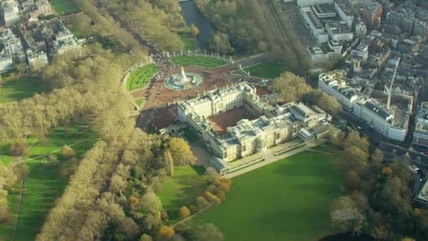 Koninklijke paleizen en parken van Londen — Stockvideo