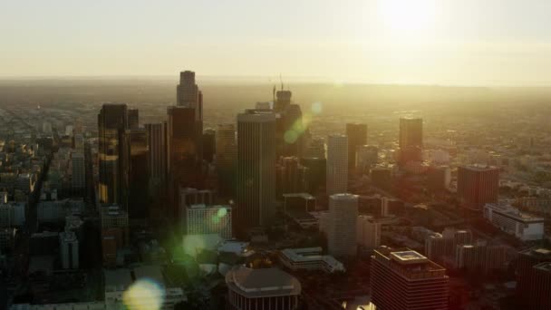 Wieżowiec budynków z Los Angeles — Wideo stockowe