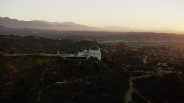 Observatorio Griffith, Los Ángeles — Vídeo de stock