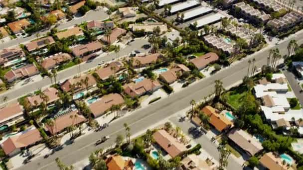 Oásis cidade de Palm Springs, EUA — Vídeo de Stock