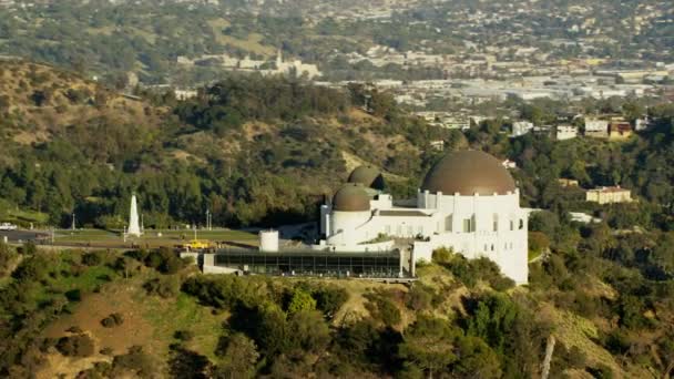 Griffith observatorium, Los Angeles — Stockvideo