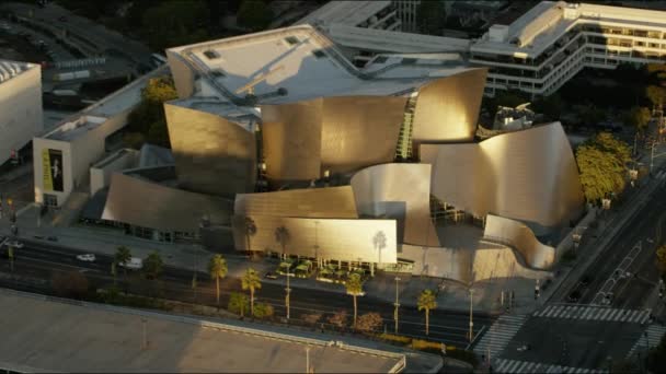 Walt Disney Concert Hall, Los Angeles — Stock Video