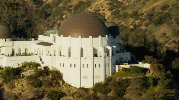 Griffith Park observatorium, Los Angeles — Stockvideo