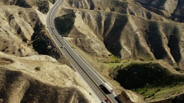 Los Angeles collines et autoroute — Video