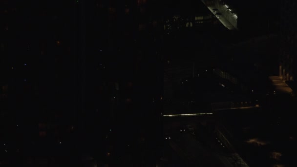 Strade a Los Angeles di notte — Video Stock