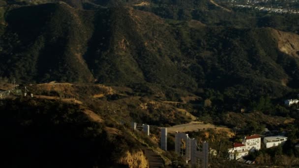 Hollywood sign, Los Angeles — Stockvideo