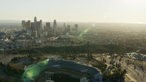 Dodgers Baseball Stadium, Los Ángeles — Vídeo de stock