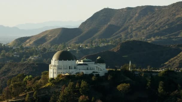 Griffith Park observatorium, Los Angeles — Stockvideo