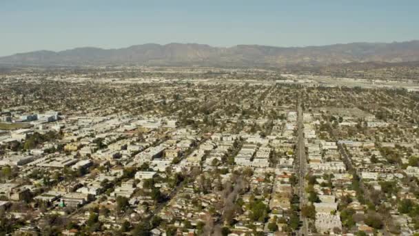 在美国洛杉矶的伯班克格伦代尔的社区 — 图库视频影像