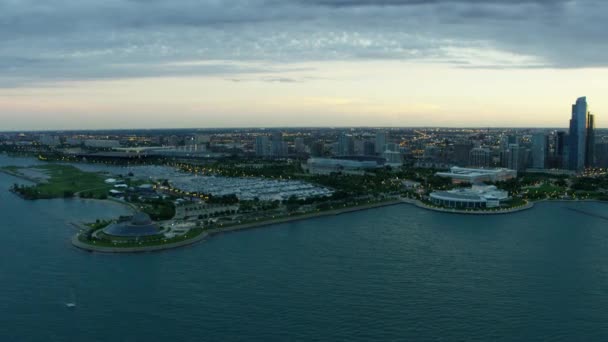 Chicago Planetarium und Aquarium — Stockvideo