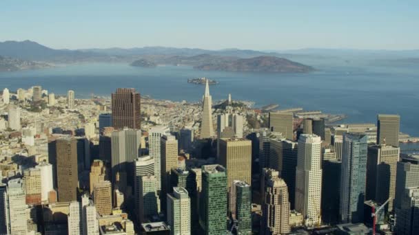 Міський пейзаж Сан-Франциско, штат Каліфорнія — стокове відео