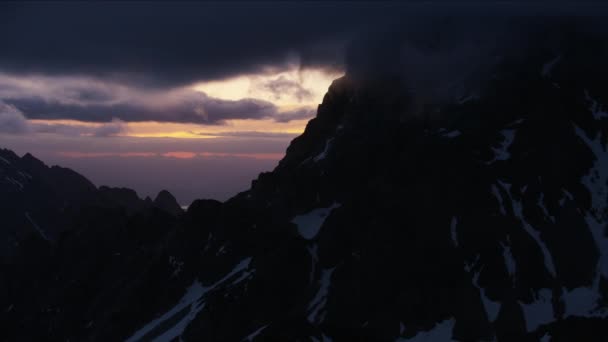 Вид на горы Гранд Титон, Вайоминг, США — стоковое видео