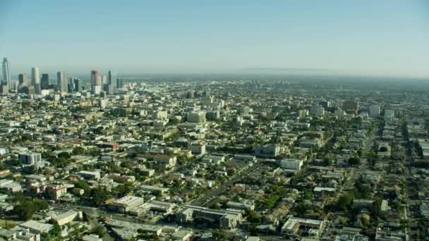 空中ビューロサンゼルス高層ビル住宅｜カリフォルニア州 — ストック動画