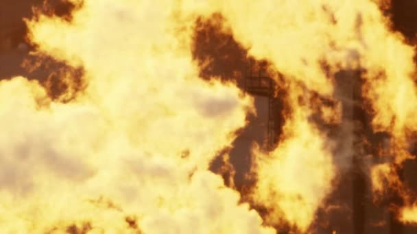 空中ビューエルセグンド製油所蒸気雲｜LA — ストック動画