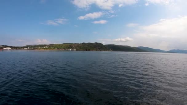 Loch Alsh Kyle de Lochalsh Highland escocês — Vídeo de Stock