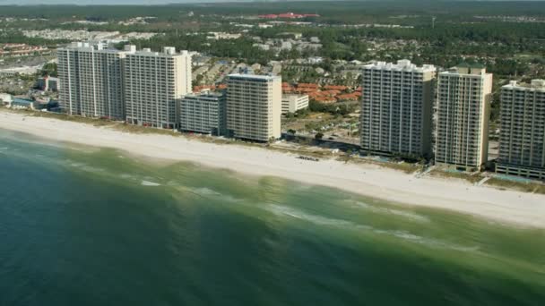 Hôtels de villégiature Panama City plages blanches États-Unis — Video