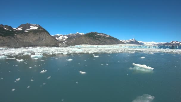 北太平洋冰川浮冰全球气候变化 — 图库视频影像