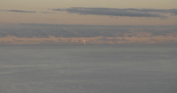 Flygfoto från gryningen Surfare Paradise skyskrapa Guldkust — Stockvideo