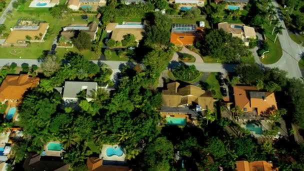 Exclusive residential properties nr Miami — Stock Video