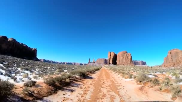 Colorado-fennsík Monument Valley — Stock videók