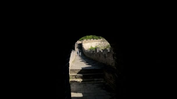 Il grande muro della Cina — Video Stock