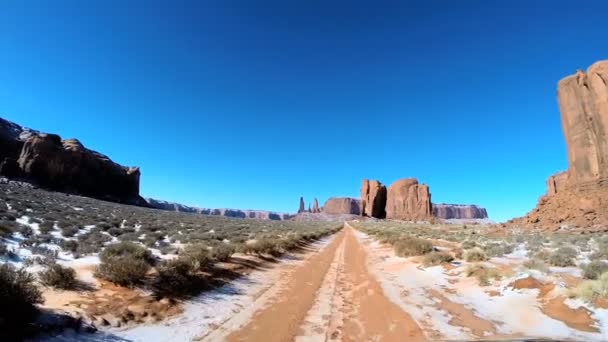 Colorado plateau monumentales tal — Stockvideo