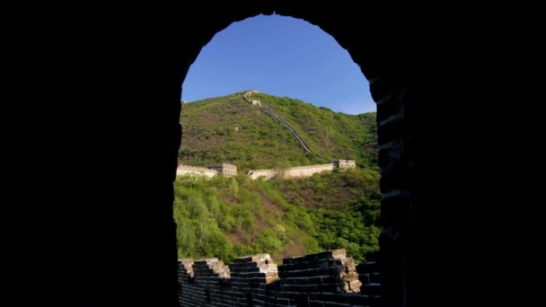 The Great Wall of China — Stock Video