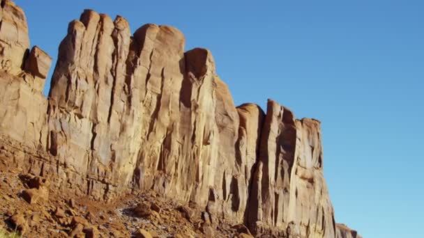 Parque tribal navajo Monument valley — Vídeo de Stock