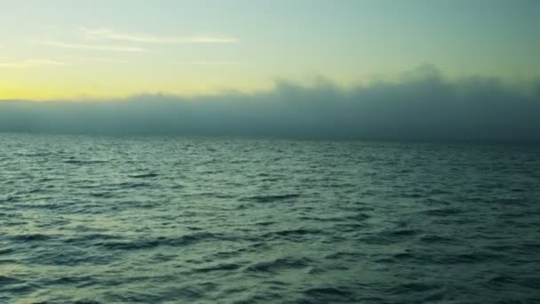 Niebla marina en la Bahía de San Francisco — Vídeos de Stock