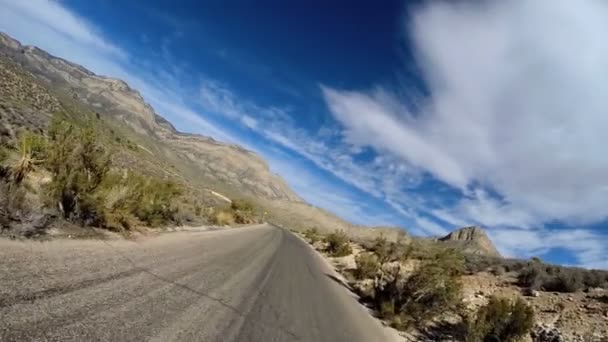 Viaggio attraverso il Red Rock Canyon — Video Stock