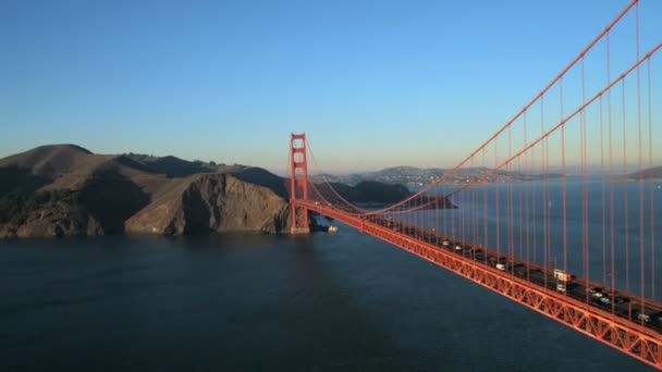 Puente Golden Gate en San Francisco — Vídeo de stock