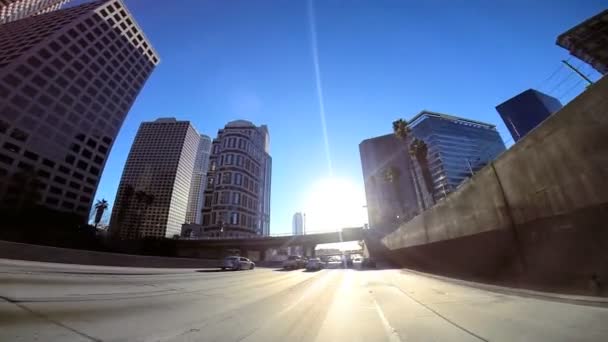 Conduire dans les rues de la ville — Video