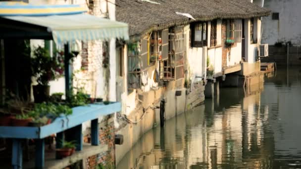 Zona histórica de las dinastías Ming y Qing — Vídeos de Stock