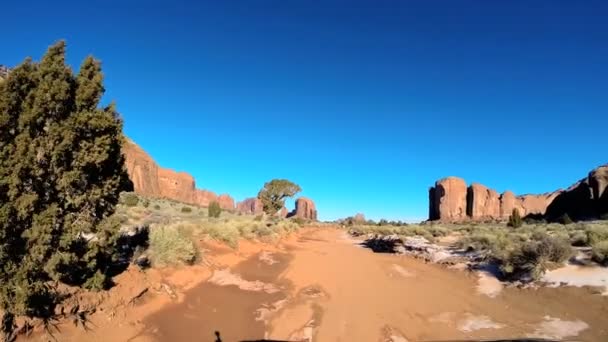 Colorado plateau monumentales tal — Stockvideo