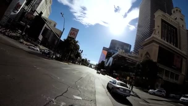 Дорожное путешествие Las Vegas Blvd — стоковое видео