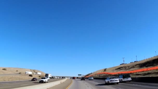 Road trip sur autoroute — Video