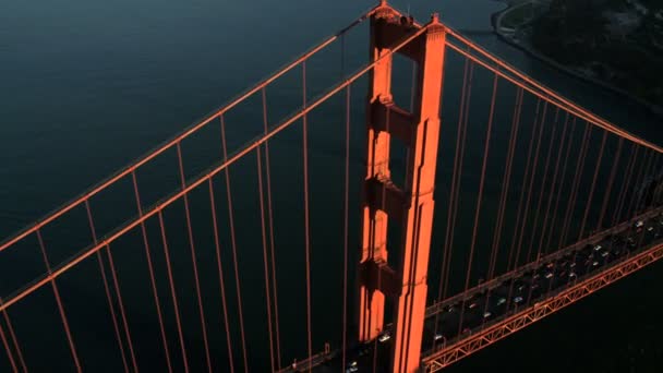 Golden Gate Bridge em São Francisco — Vídeo de Stock