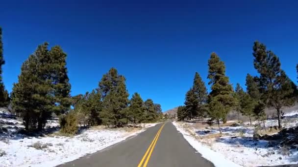 Road trip through scenic landscape — Stock Video