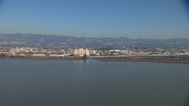 San Francisco Bay hotel Interstate 80 — Stock videók