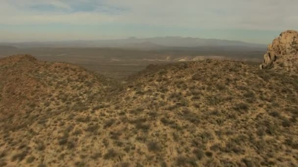 Desierto aéreo de Baja California — Vídeo de stock