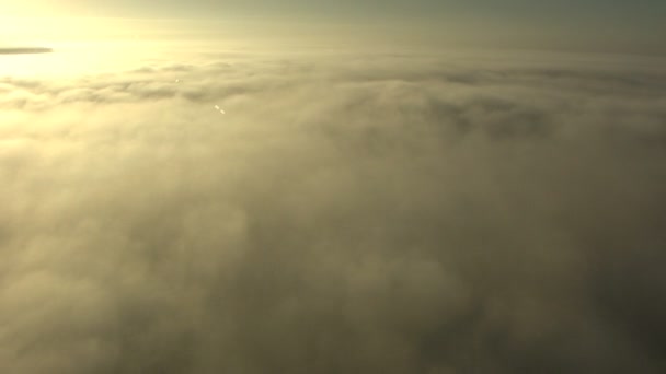 Cumulus φύση συννεφιά υφή — Αρχείο Βίντεο