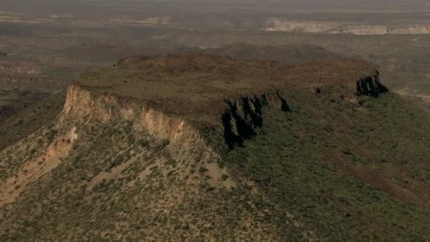 Baja aérea deserto da Califórnia deserto — Vídeo de Stock