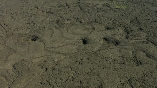 Aerial Idaho Usa kratern lava kratrar öken natur — Stockvideo