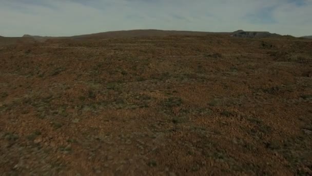 Baja California naturaleza árida árida desértica — Vídeo de stock